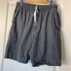 UNIQLO Men’s Casual Drawstring‎ Shorts – Washed Grey (M)